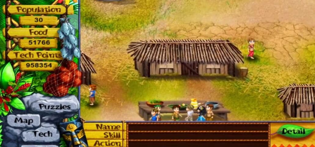 How to Solve Puzzles in Virtual Villagers