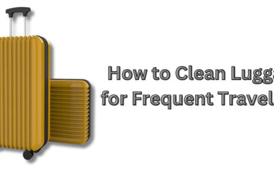 How to Clean Luggage for Frequent Travelers | Easy 5 Cleaning Steps